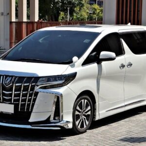 Car Rental with Driver 4-6 seats Alphard